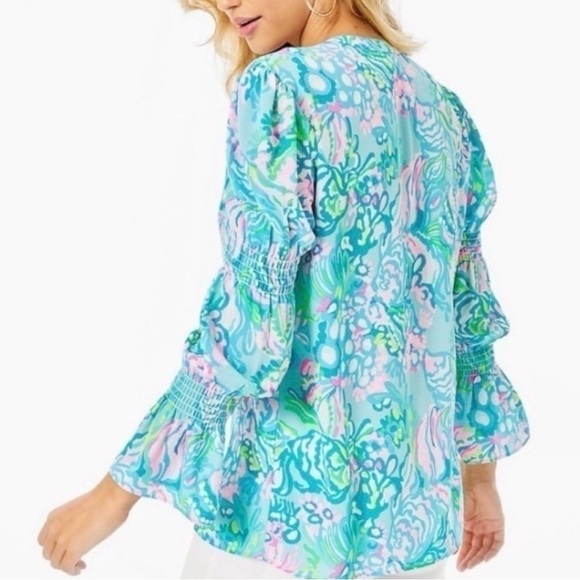 NWT Lilly Pulitzer Maritza Top size S - Picture 2 of 5